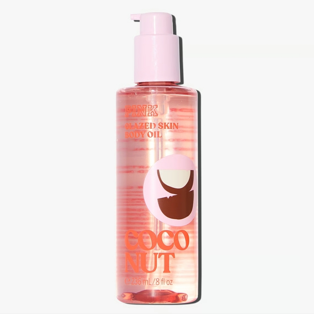 PINK Victoria's Secret Coconut 🥥 Glazed Body Oil 🆕